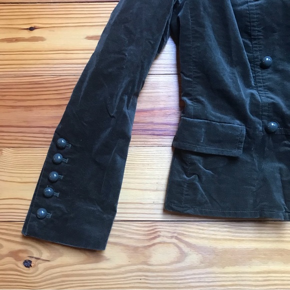 Talbots Velvet Double-Breasted Blazer, EUC, 8 - Picture 7 of 16